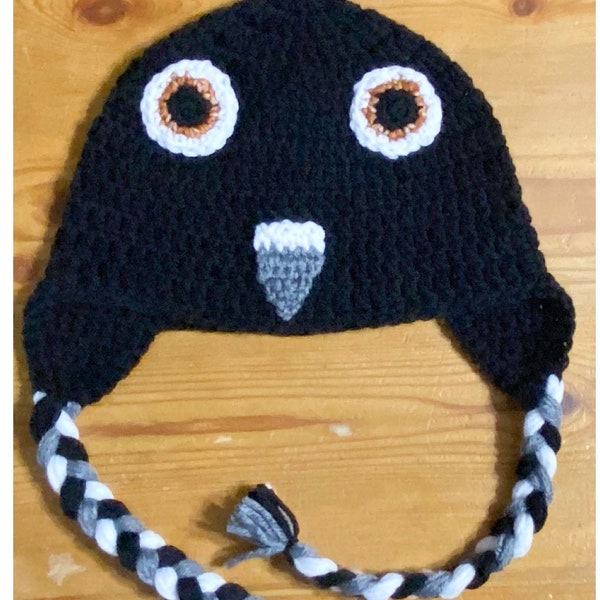 Crochet Racing Homing Pigeon Hat - Custom Made - Great Gift Idea