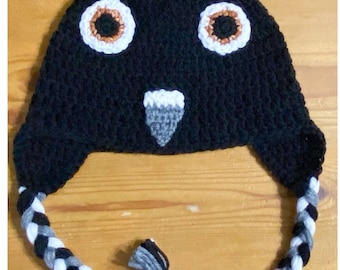Crochet Racing Homing Pigeon Hat - Custom Made - Great Gift Idea