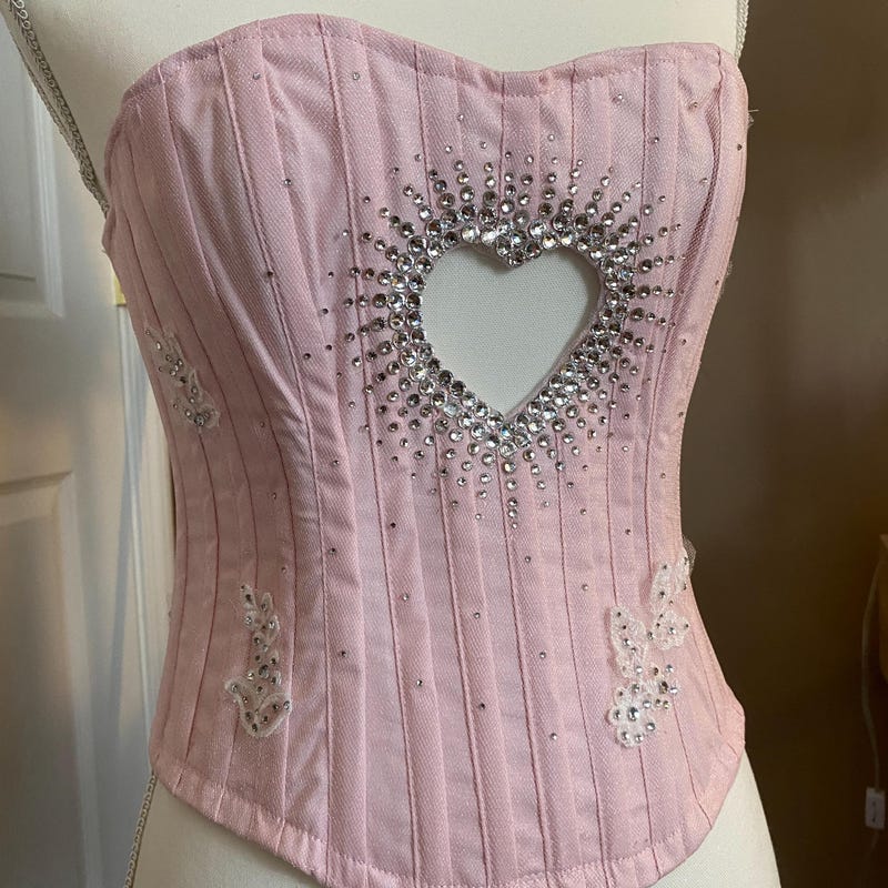 Heart Corset Sabrina Carpenter Etsy