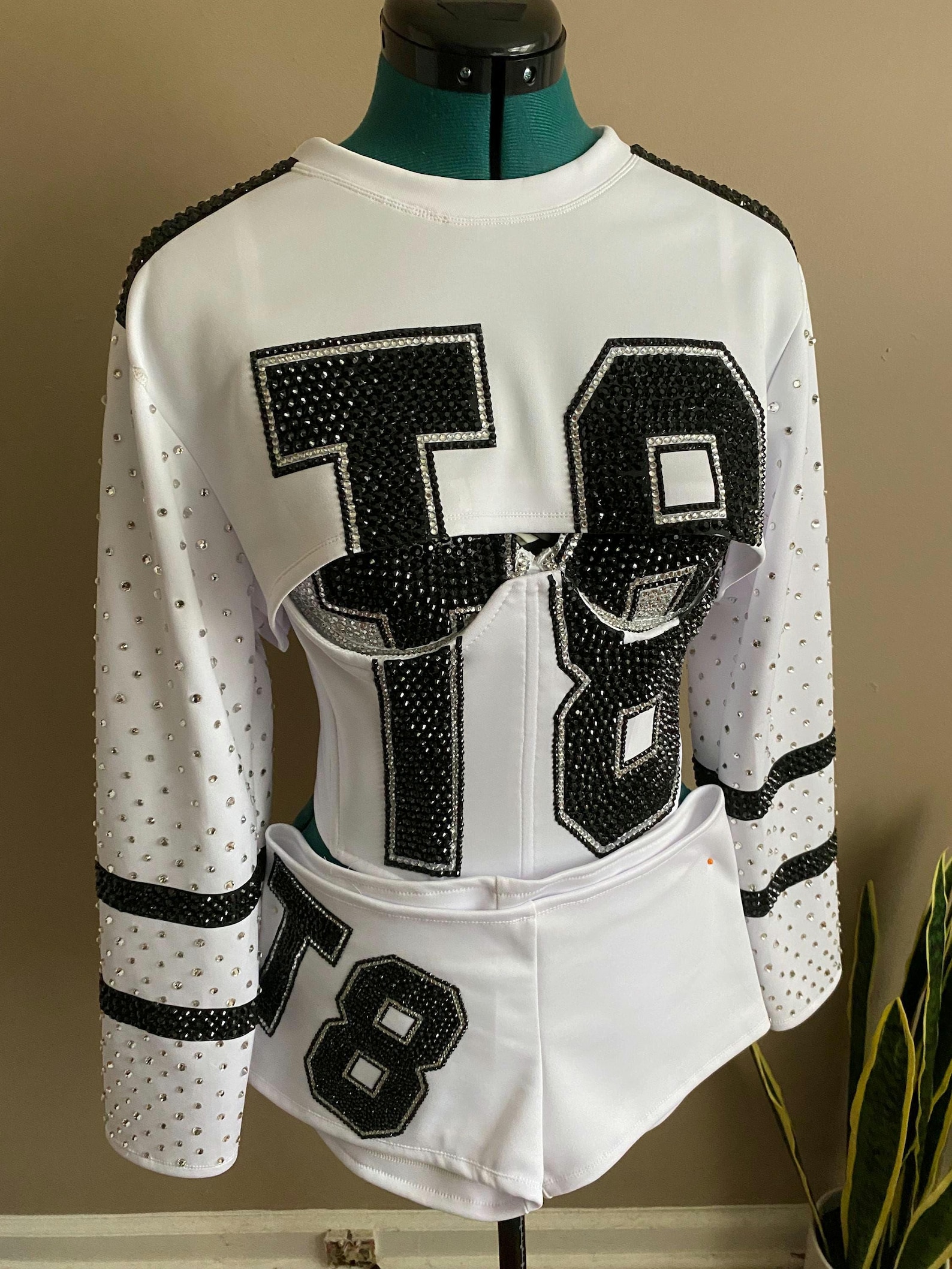 Jersey Corset Outfit 4 Piece Set - Etsy