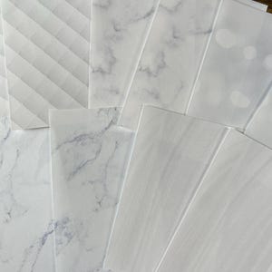 Elegantes weißes Hintergrund-Papierpaket Art Journaling | Junk Journal