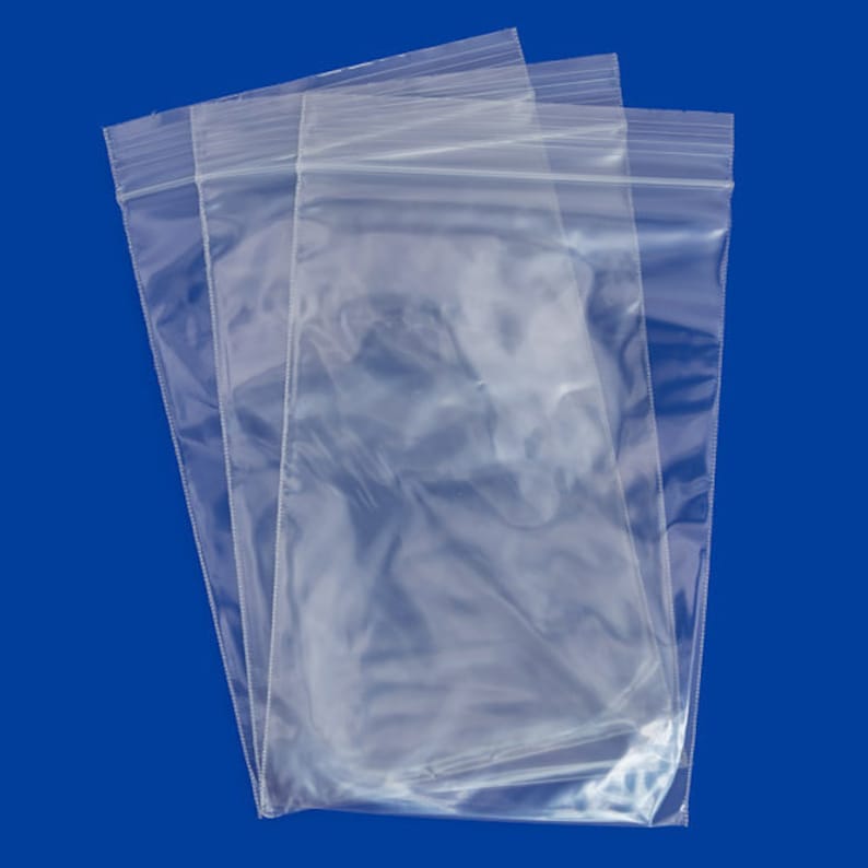 Reclosable 4/"x6/" Resealable Plastic Ziplock 500 4x6 Clear 2 Mil Zip Lock Bags