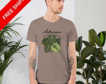 Unisex t-shirt | Anthurium Plant Royalty