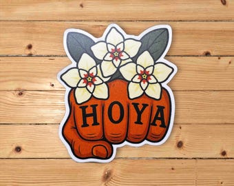 Sticker - Hoya Fist 3"