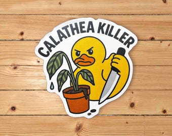 Sticker - Calathea Killer 3"