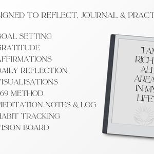manifestion journal remarkable, manifestion workbook remarkable,
manifestion journal remarkable 2, manifestion workbook remarkable 2, gratitude journal, meditation journal, vision board