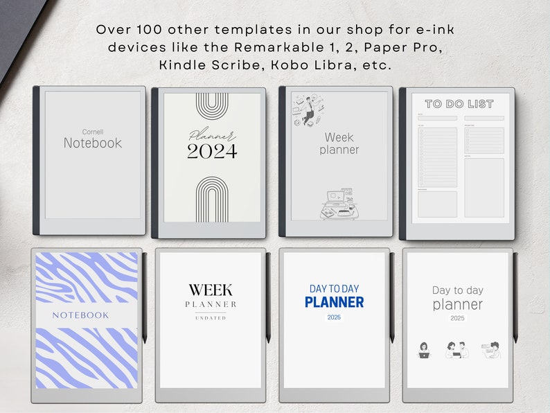 Digital Cornell Notebook for E-ink Tablets Like Remarkable 2 ...