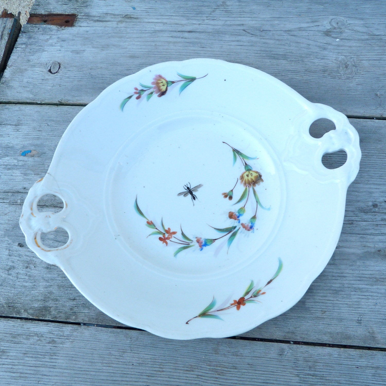 Vintage KPM Royal Berlin Kurland 1900 Porcelaine Germany
