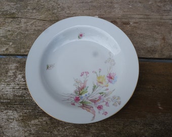 Vintage Winterling Bavaria Deuschland porcelaine plate floral pattern