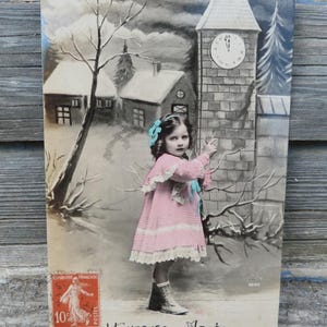 Carte postale photo recoloriée 1900/1910