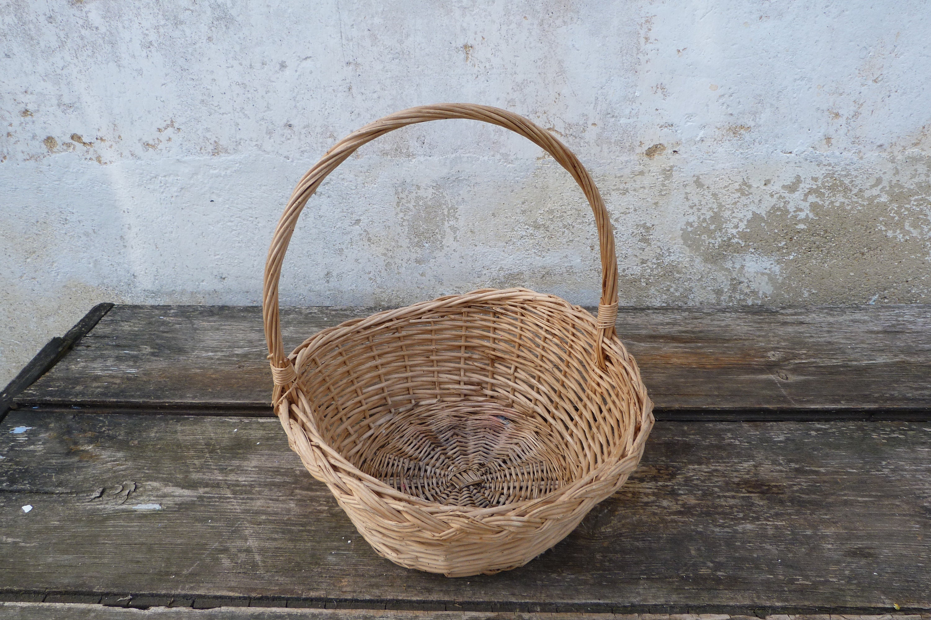 1890年代フランス製編み籠