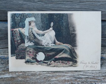 ヴィンテージ アンティーク 1900 年代の古いフランスの手書きの手紙と