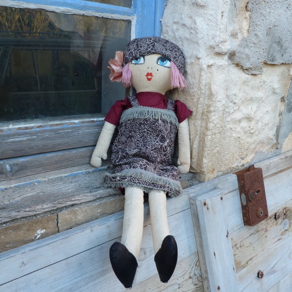 Poupée Vintage, Flapper Era Dolls, Poupées De Collection