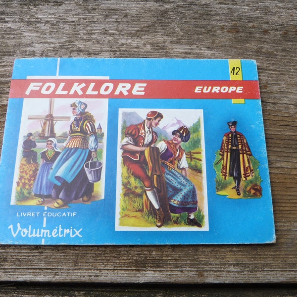 VOLUMETRIX - Livret Educatif 42 - Le Folklore d'Europe Les costumes 48 images