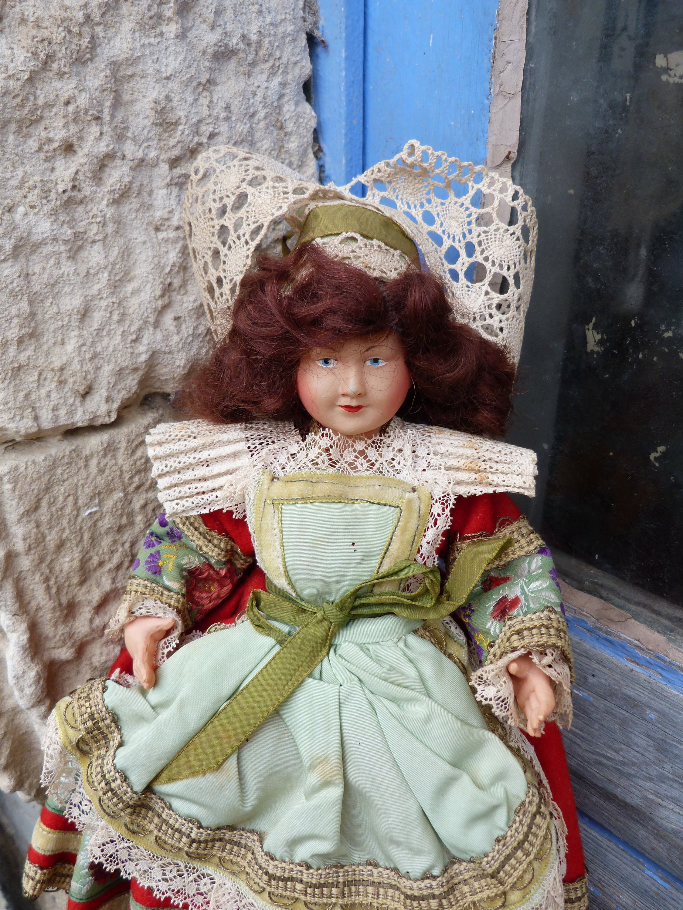 domein『crown』 Italy antique doll domein『crown』 Italy antique