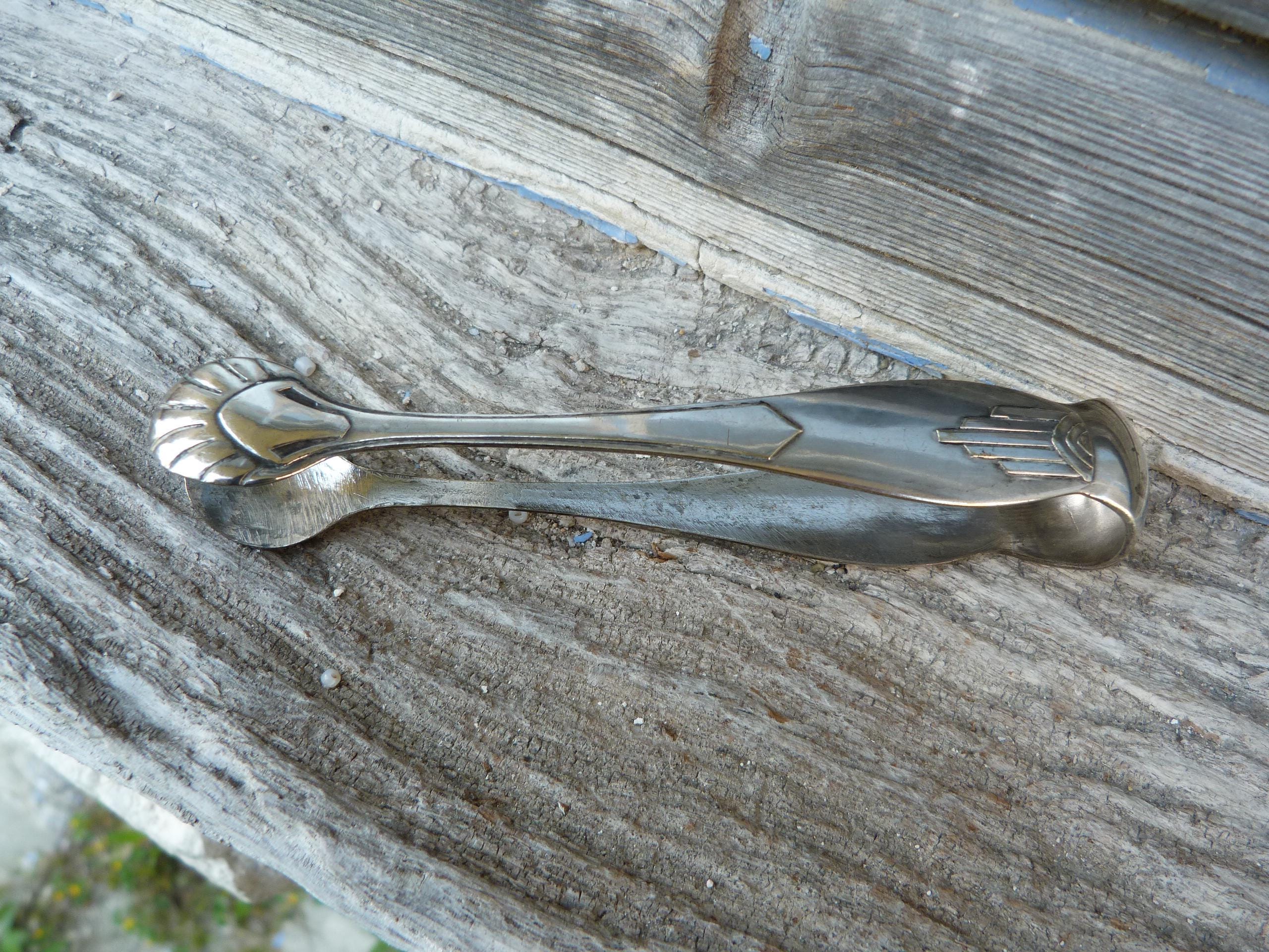 ヴィンテージ 1920 年代 フランス アールデコ メッキ シルバー