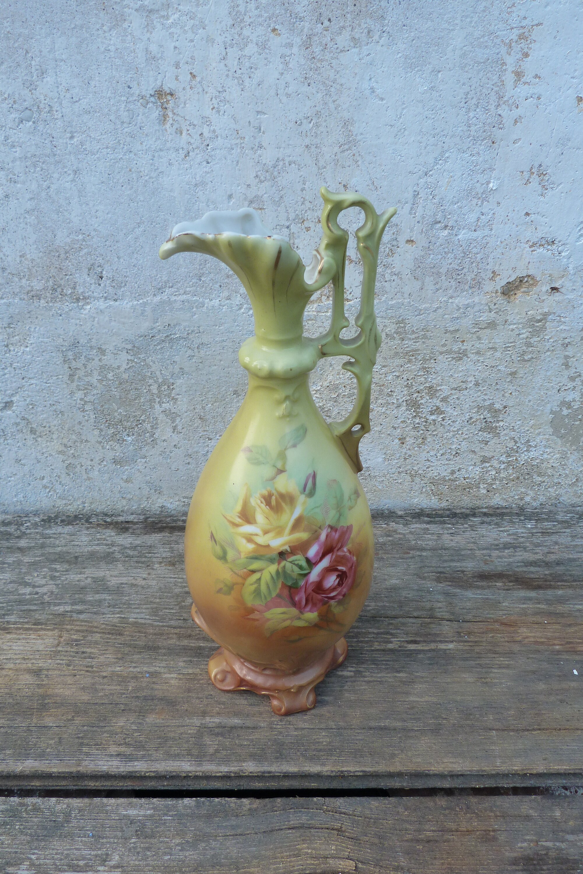 Vase Soliflore Porcelaine Autriche Rh Wettina