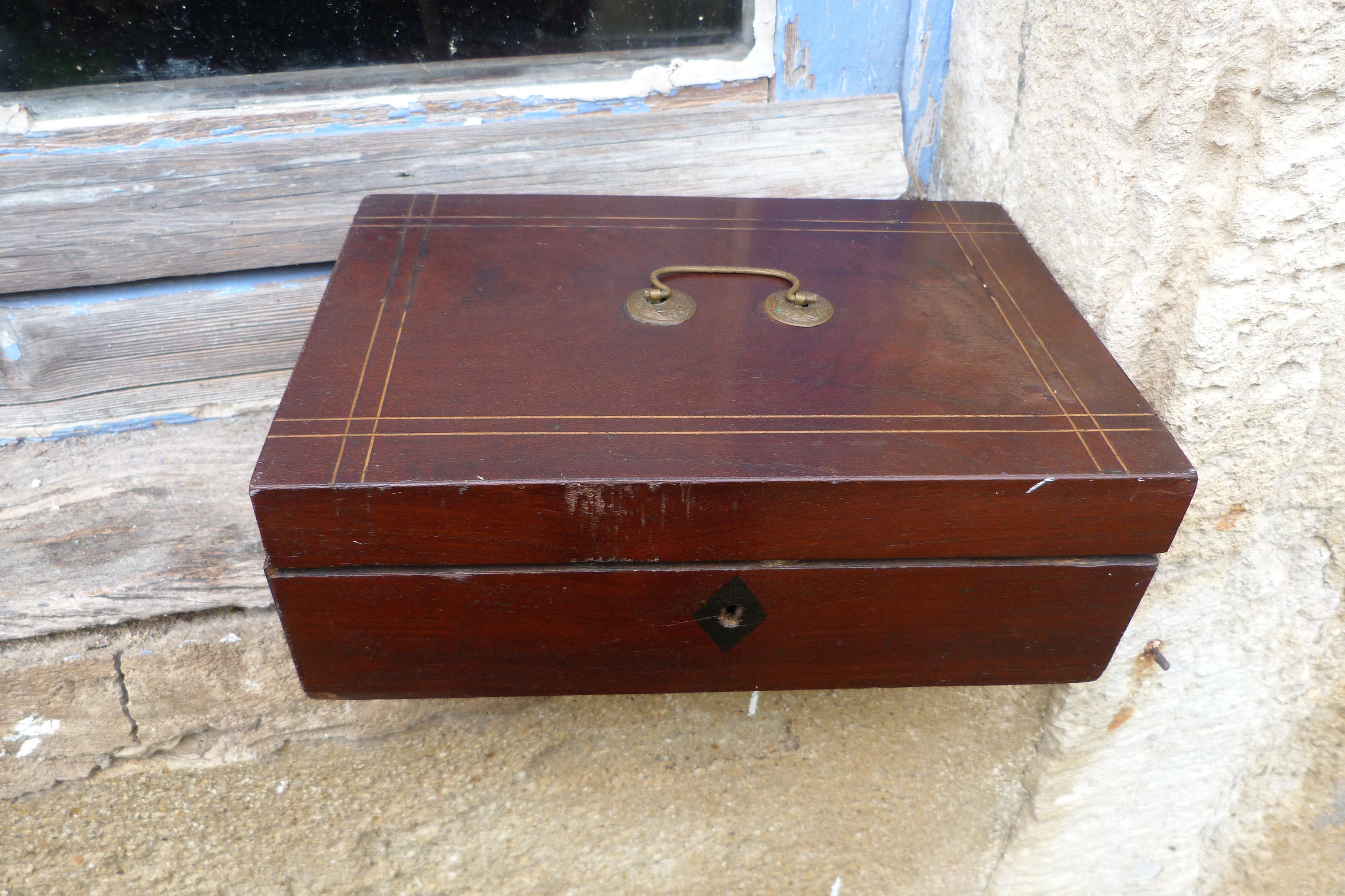 Ancienne Boite en Bois 1850/1890