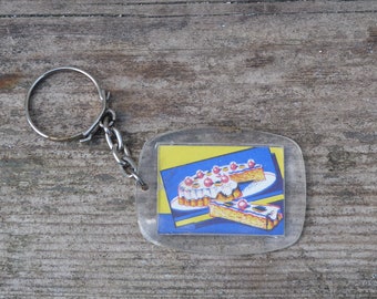 Vintage 1950/1960s adv keychain French Pithiviers Ets Collas Ét Cie