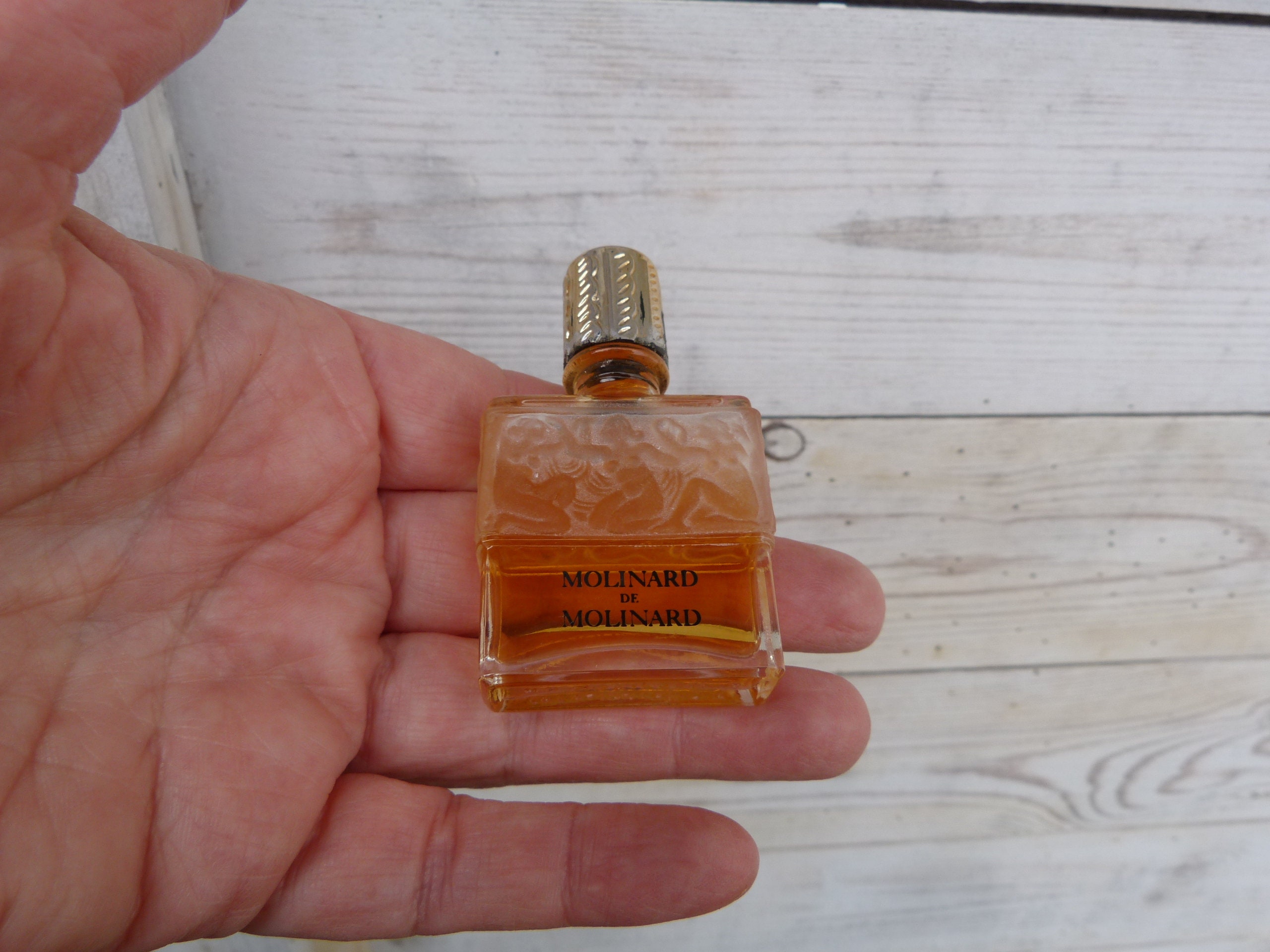 モリナール ド モリナール　ラリック アンティーク　香水 モリナール・ド・モリナール ミニチュアボトル ラリック 香水瓶