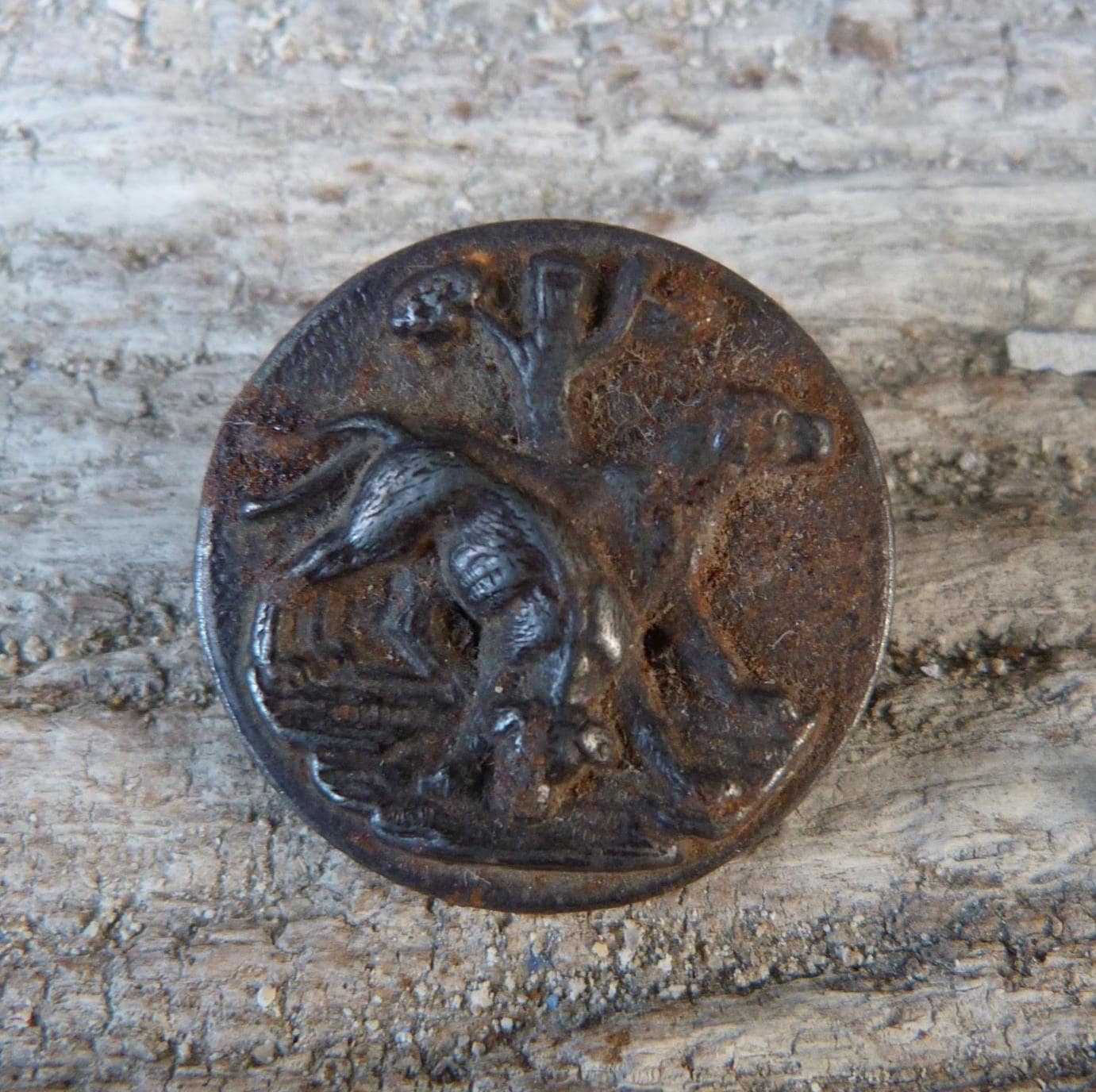 Antique buttons sample フランス　2SET レア品 Vintage Old French Hunting Buttons Venerie - Etsy