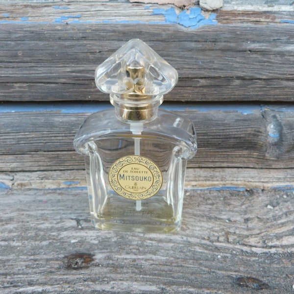 Ancienne  bouteille de Mitsouko Guerlain Parfum