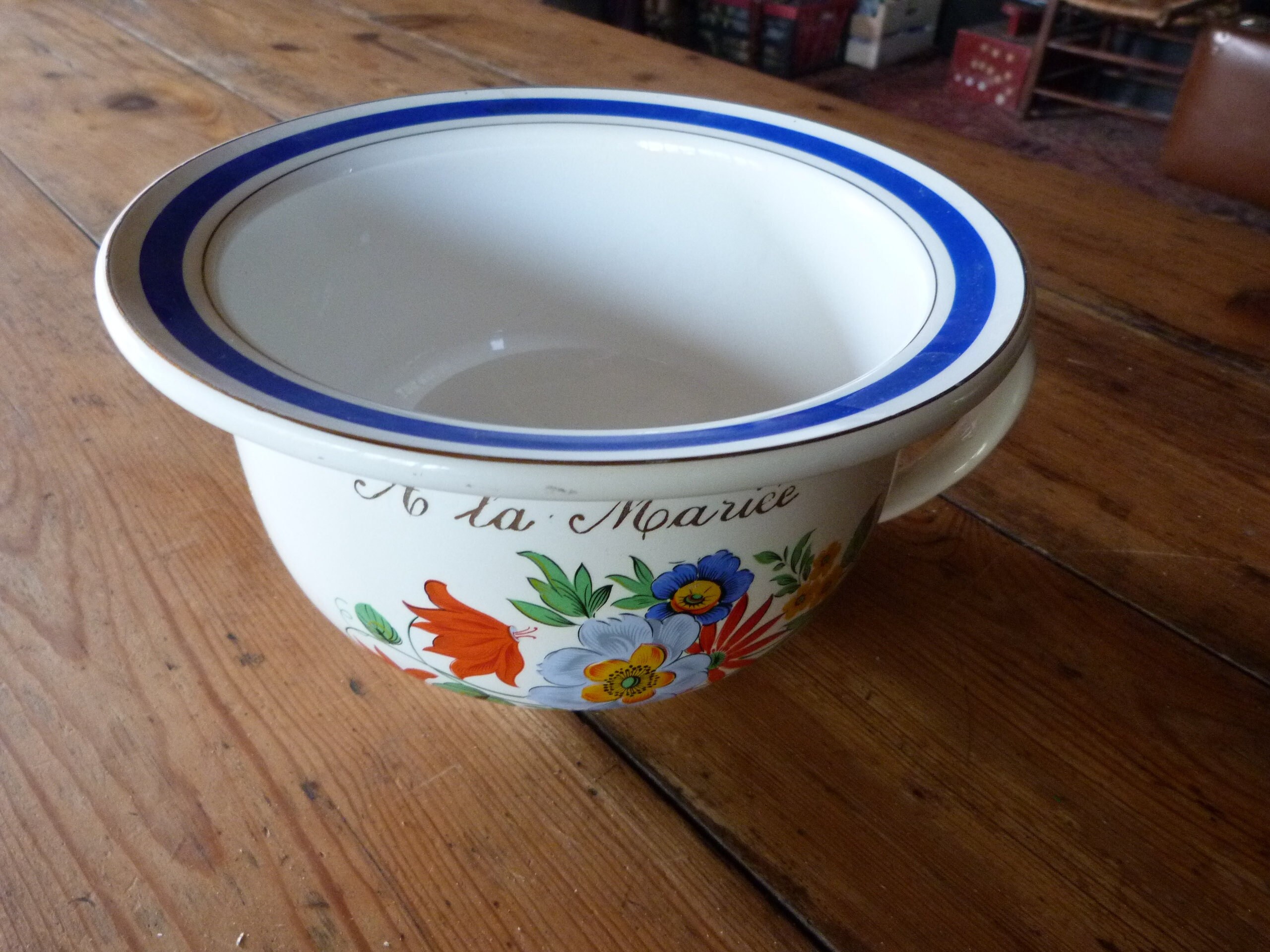 Pot de Chambre à La Mariée Céramique Digoin