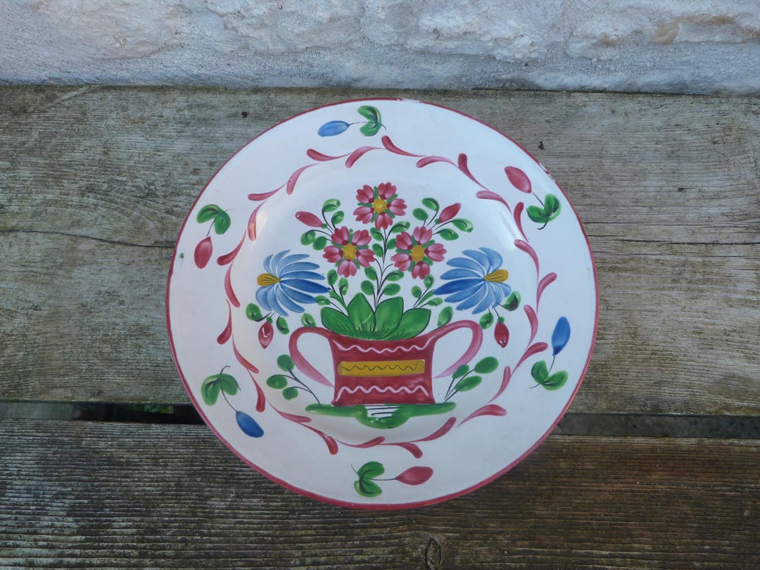 アンティーク 19 世紀フランス製 サン クレメント リュネヴィル