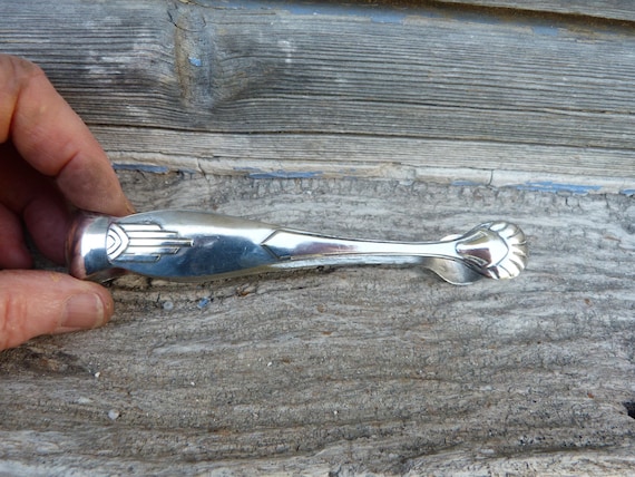 ヴィンテージ 1920 年代 フランス アールデコ メッキ シルバー