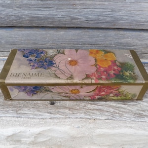 Boite ancienne Savon au Lillas Roger & Gallet