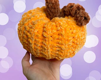 Pumpavirkmönster: Amigurumi-plysch - Höstdekor (digital nedladdning)