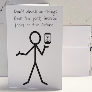Funny Encouragement Card - snarky encouragement card - sarcastically dark humor encouragement card - dry humor encouragement card
