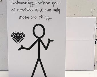 thumbnail image 2 of Funny Anniversary Card For Him Her, Humoro Anniversary Card For Husband Wife Jokey Happy Anniversary Card For Boyfriend Girlfriend P 50172707 2 of 9