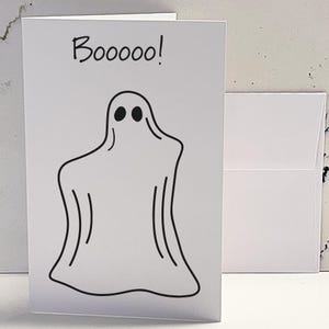 Funny Halloween card - Trick or treat - Halloween Holiday card