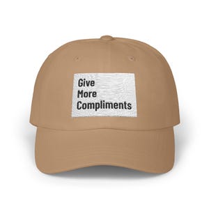 Dad Cap, Positive Affirmations, Spread Good Vibes, Energy Hat, Classic Baseball Cap