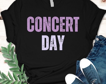 Camiseta para o dia do concerto para o diretor do coro, diretor da banda, professor de música | Camiseta para o dia do concerto do educador musical