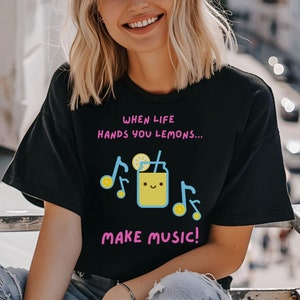 Musician Tshirt, Shirt for Music Lover, Music Teacher Gift, Cute Music Tee