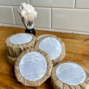 Shaving Soap - Smokey Cedar, Tuscan Sandalwood, Blue Sage.