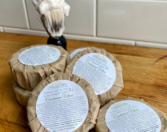 Shaving Soap - Smokey Cedar, Tuscan Sandalwood, Blue Sage.