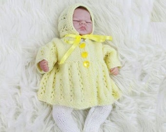 Knitting Pattern - Dolls Clothes - Dolls outfit pattern- Dolly Knitting Pattern - 2 Sizes -  KP402 - PDF