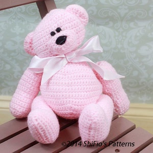 CROCHET PATTERN For Teddy Bear, Toy PDF 132 Digital Download