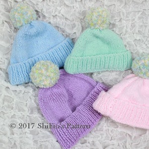 KNITTING PATTERN For Owl Baby Cocoon & Hat baby cocoon knitting pattern owl knitting pattern 4 Sizes KP370 PDF image 5