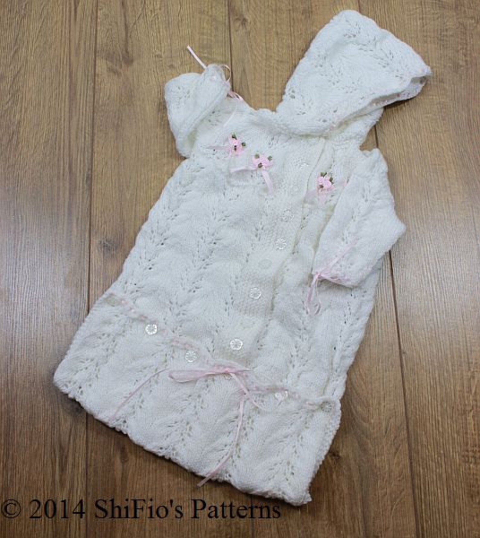 KNITTING PATTERN for Baby Sleeping Bag Knitting Pattern in 2 Sizes PDF ...