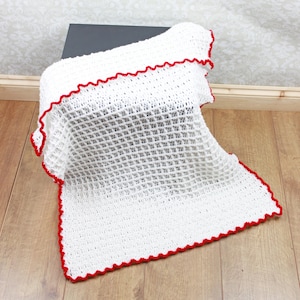 Crochet Pattern -Crocheted Blanket Pattern - Baby Pattern - Baby Blanket Pattern - Baby Afghan Pattern - Cot Blanket- CP326