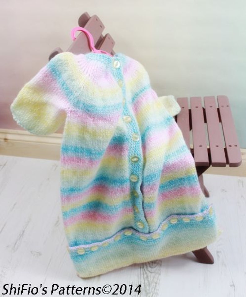 KNITTING PATTERN For Baby Sleeping bag in 2 Sizes PDF 207 Etsy