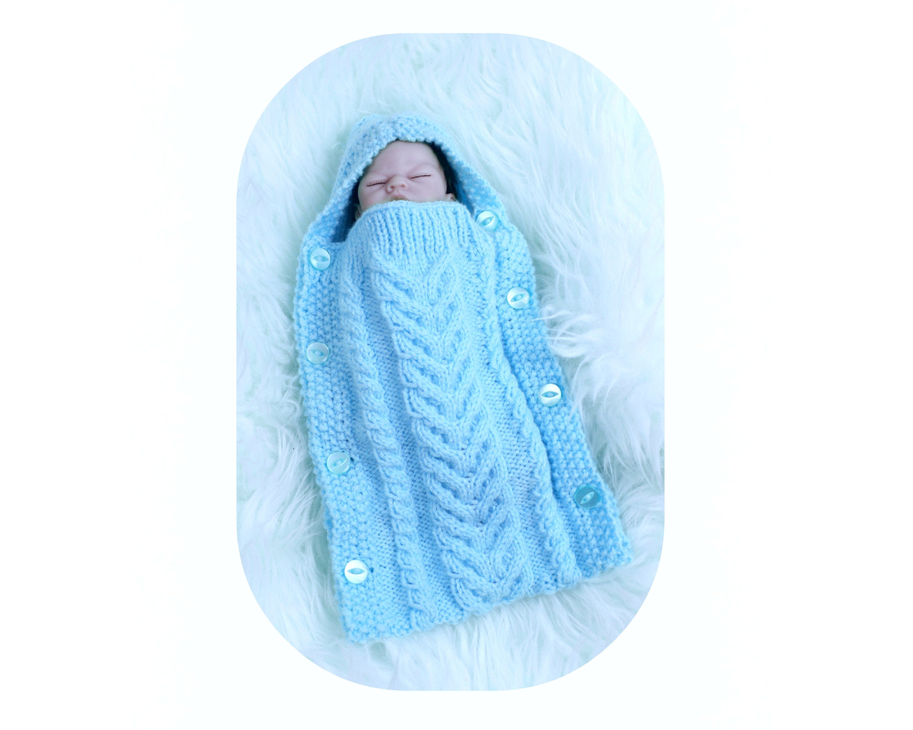 KNITTING PATTERN For Sleeping Bag for doll doll clothes | Etsy