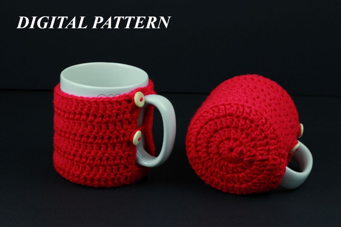 CROCHET PATTERN for Cup Cosy Cup Cosie Mug Cosy Mug Cosie Digital