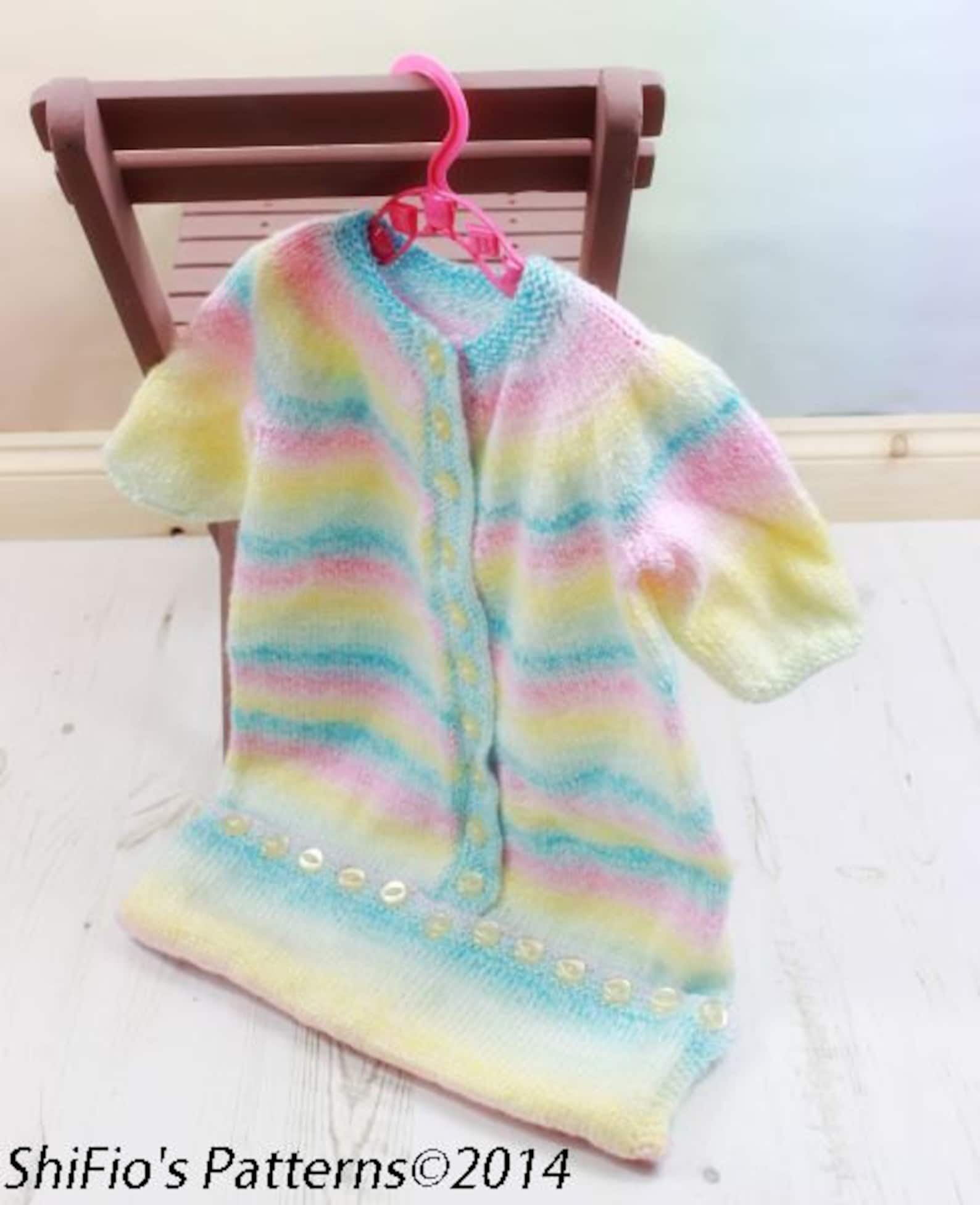 KNITTING PATTERN For Baby Sleeping bag in 2 Sizes PDF 207 Etsy