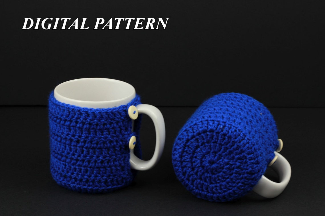 CROCHET PATTERN for Cup Cosy Cup Cosie Mug Cosy Mug Cosie Digital