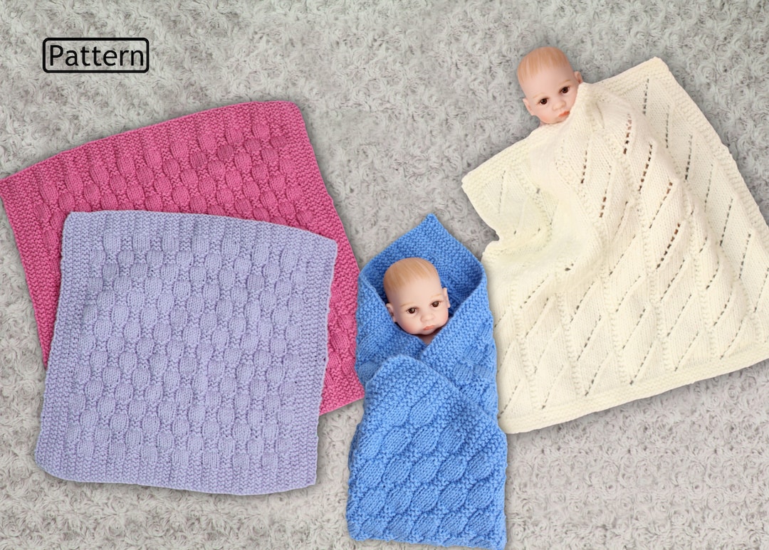 Knitted dolls pram covers hotsell